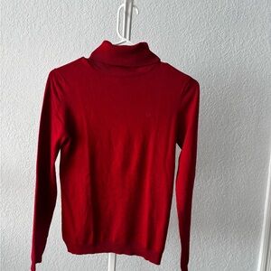 Ralph Lauren Vibrant Red Turtleneck Sweater